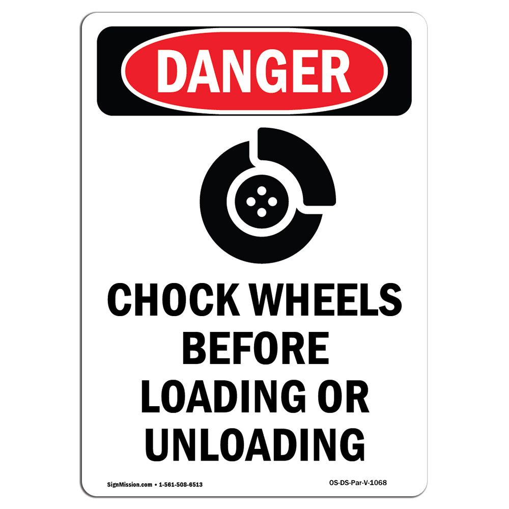 Chock Wheels Before Loading Or Unloading