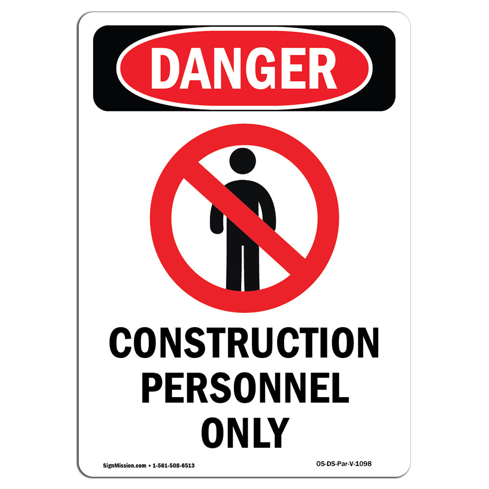 Construction Personnel Only