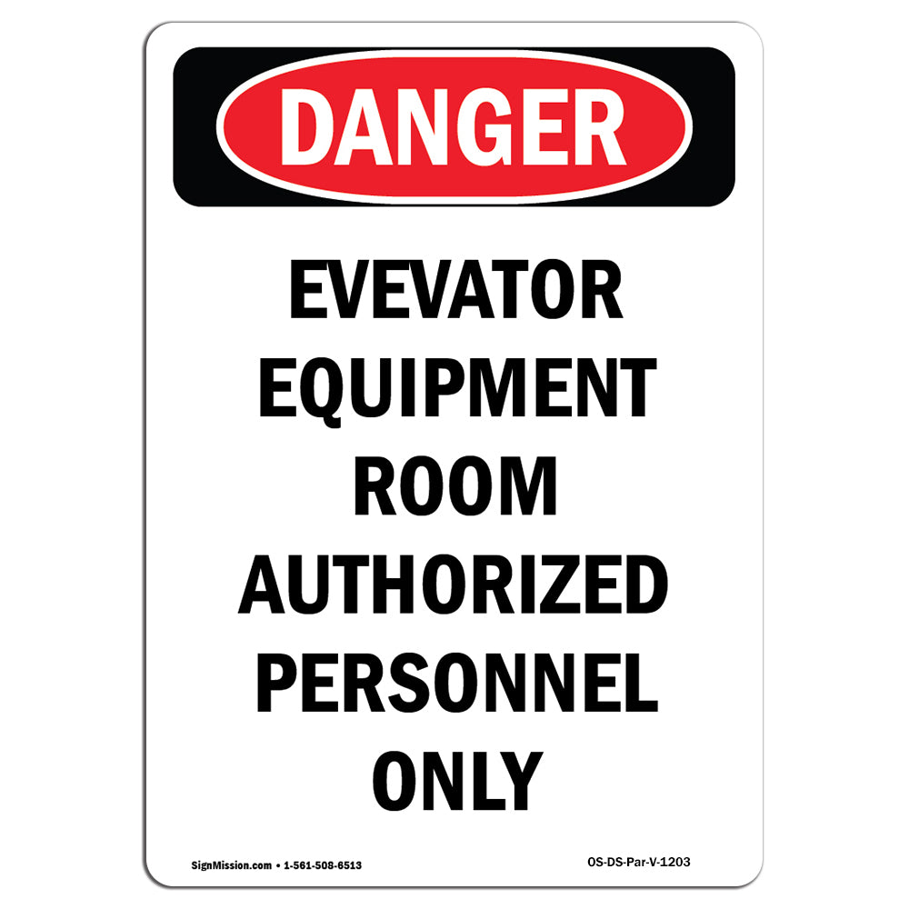 Elevator Equipment Room