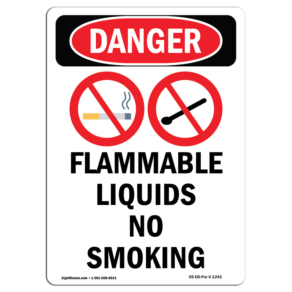 Flammable Liquids No Smoking
