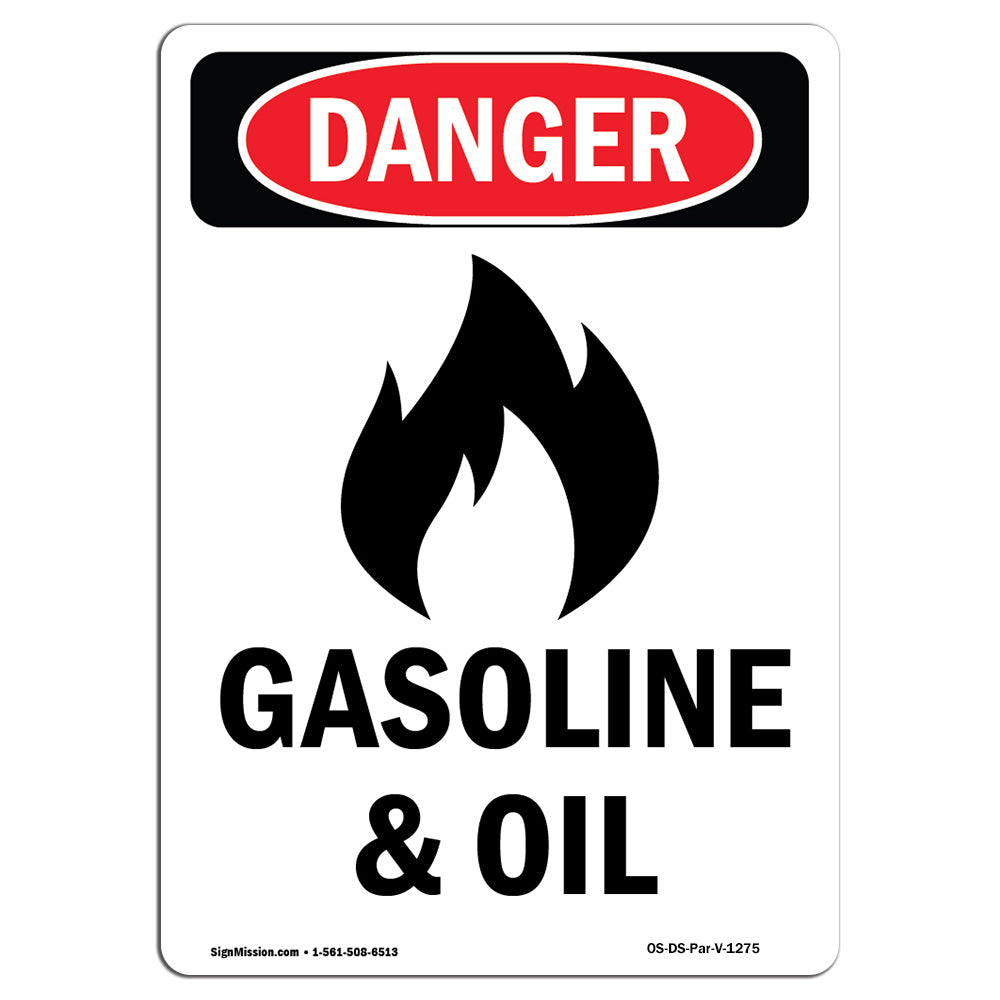 Gasoline And Oil
