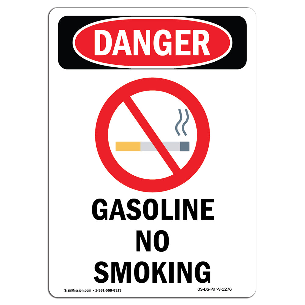 Gasoline No Smoking