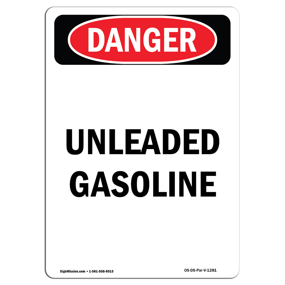 Portrait Unleaded Gasoline