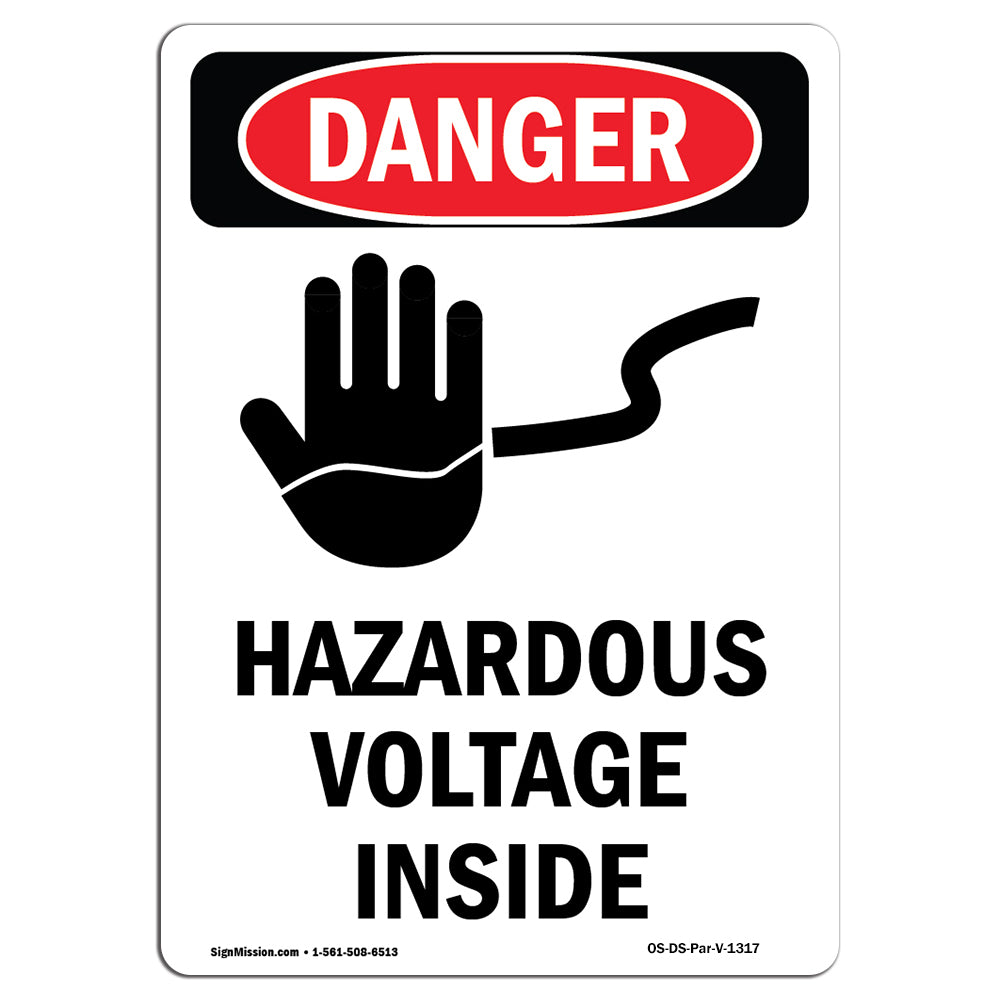 Hazardous Voltage Inside