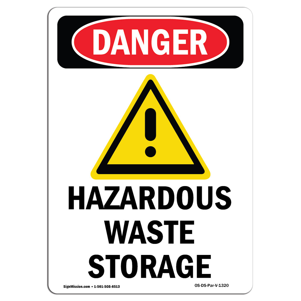 Hazardous Waste Storage