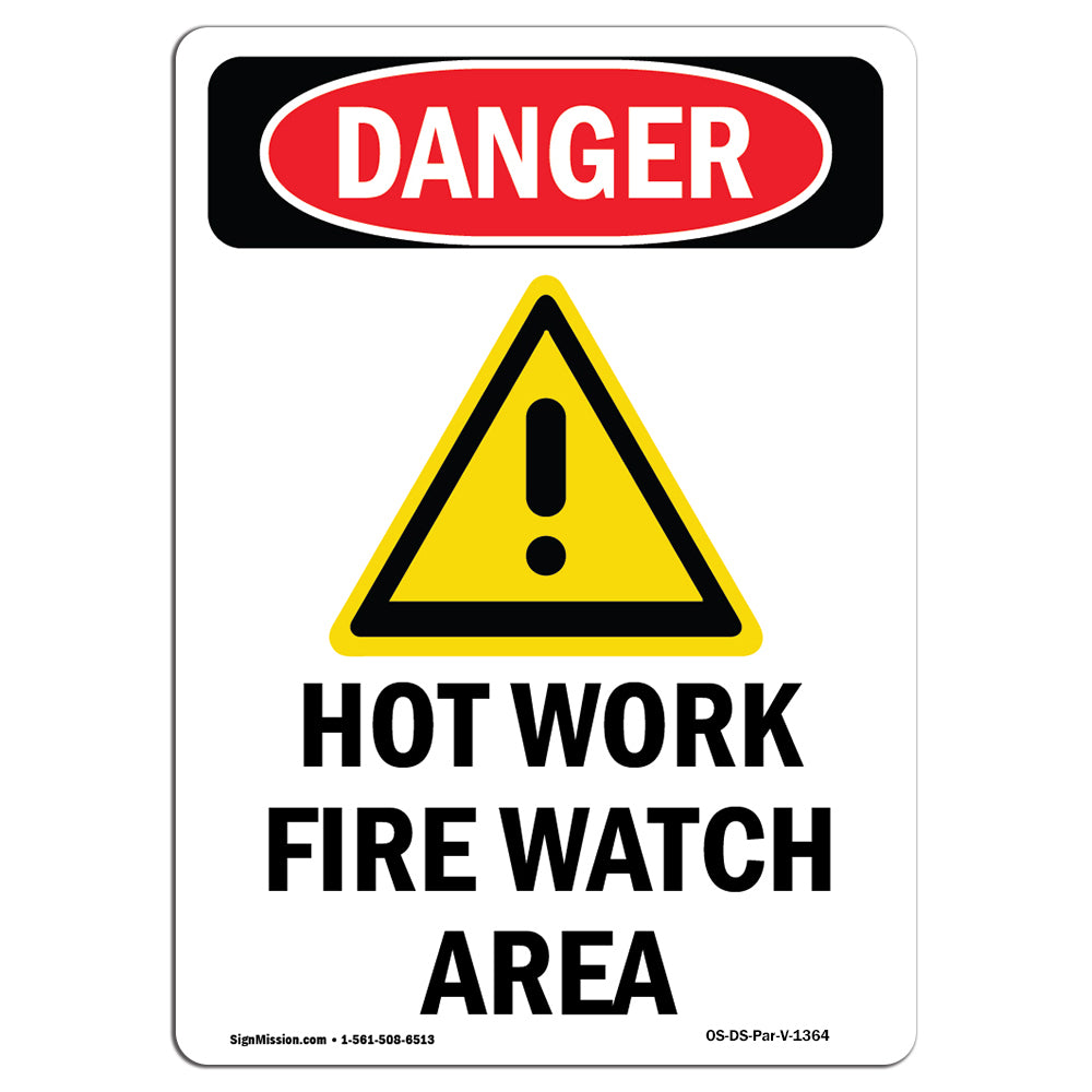 Hot Work Fire Watch Area
