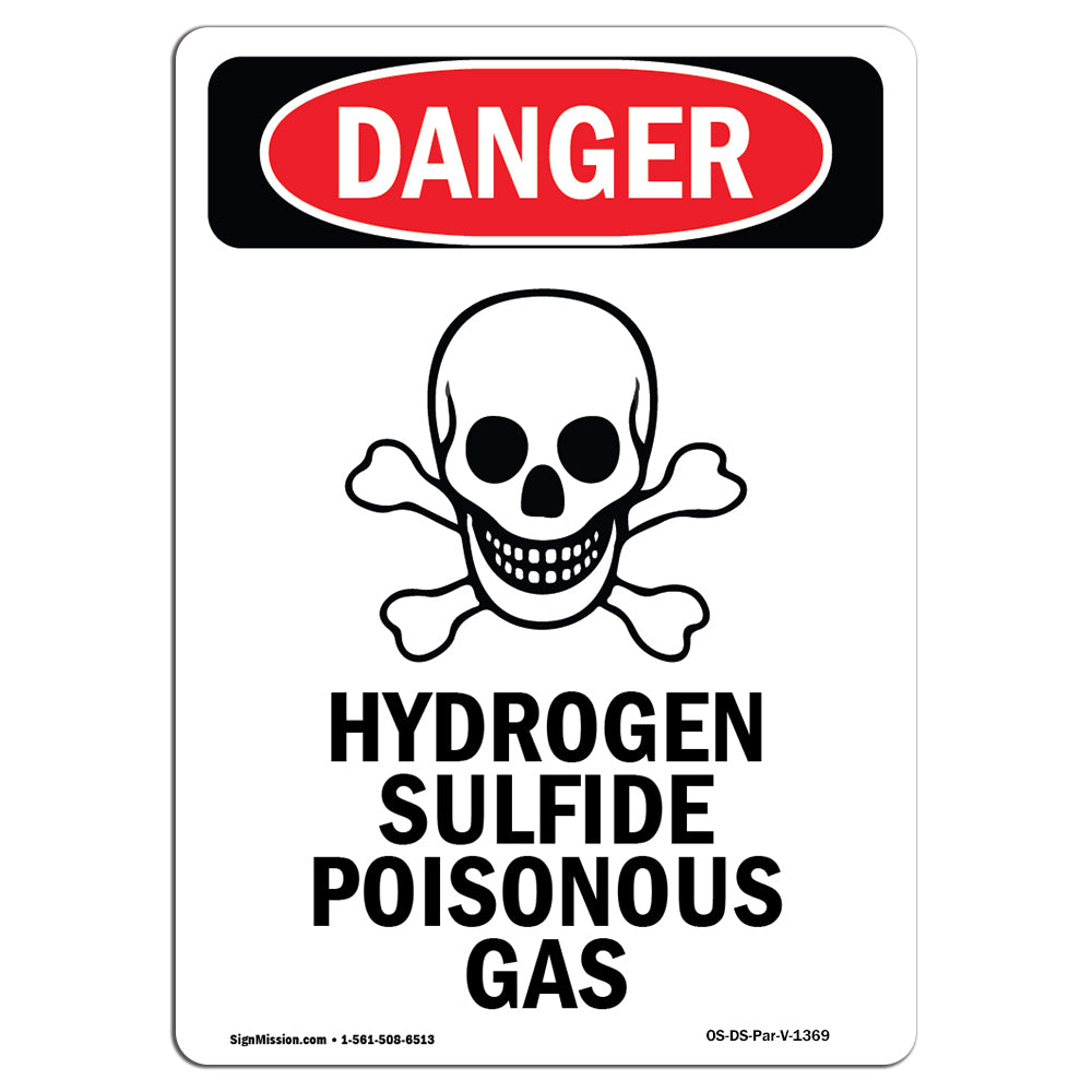 Hydrogen Sulfide Poisonous Gas