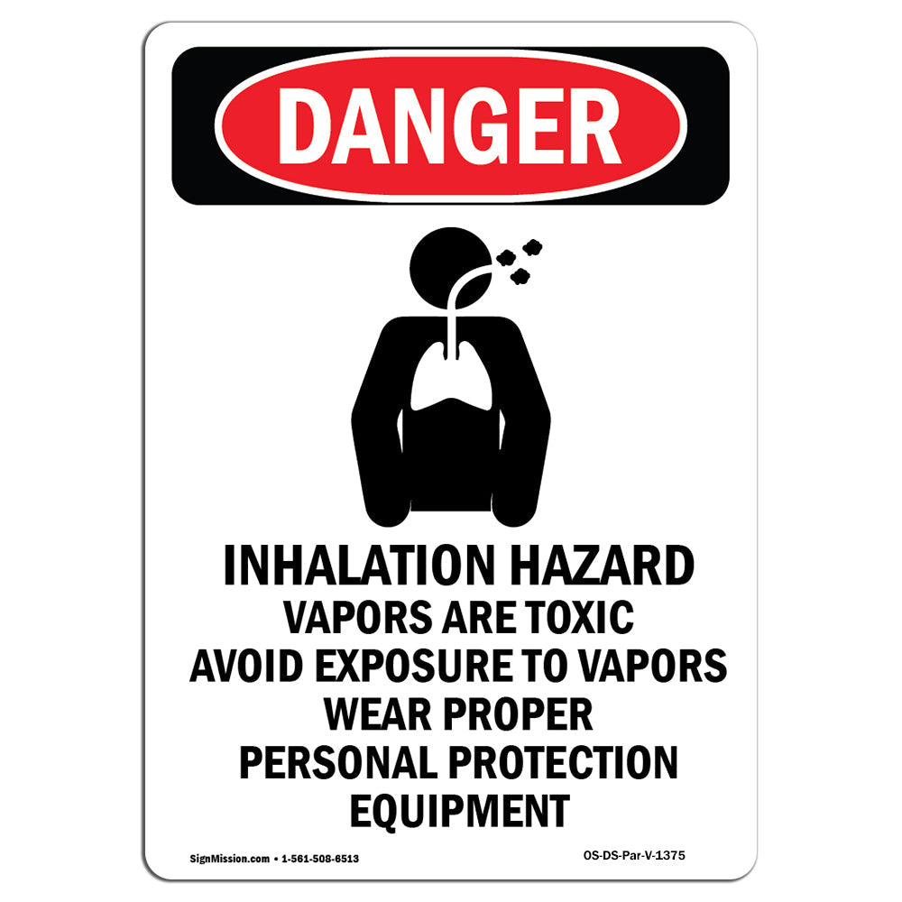 Inhalation Hazard Vapors Toxic