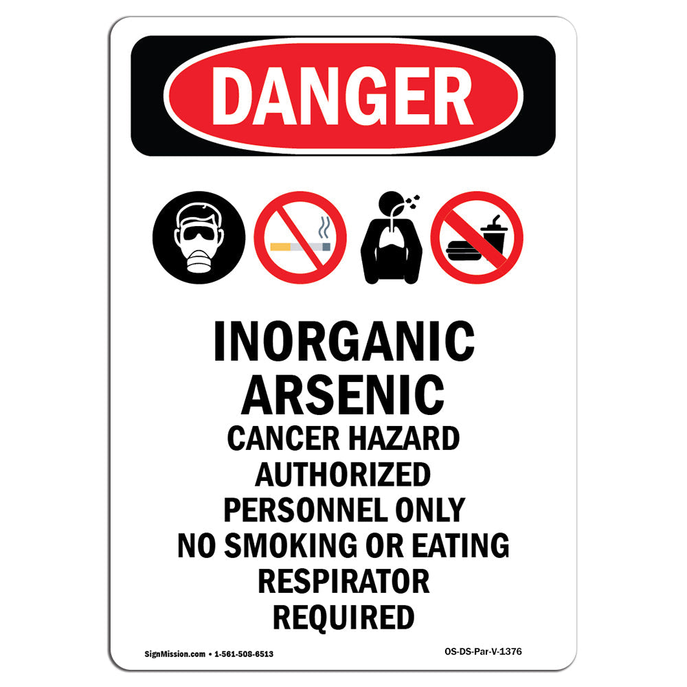 Inorganic Arsenic Cancer Hazard