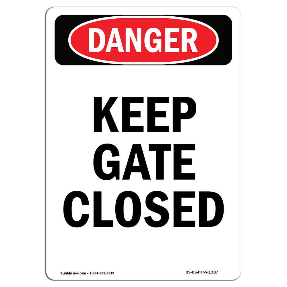Keep Gate Closed