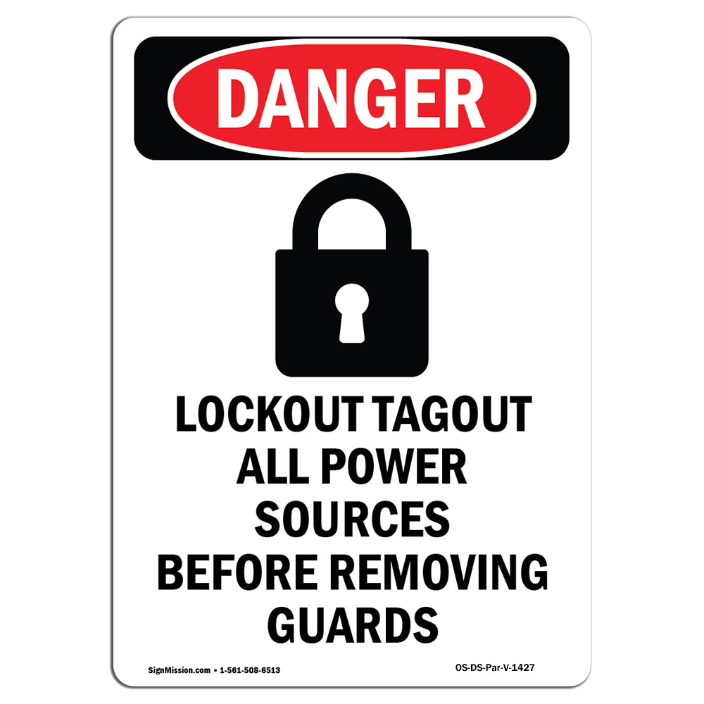 Lockout Tagout All Power Sources