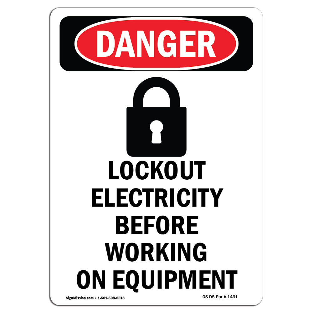Lockout Electricity Before Working
