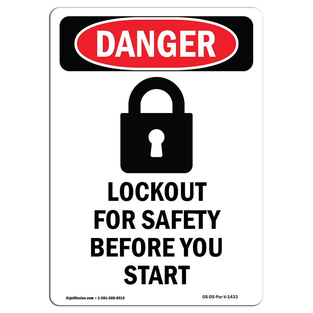 Lockout For Safety Before You Start