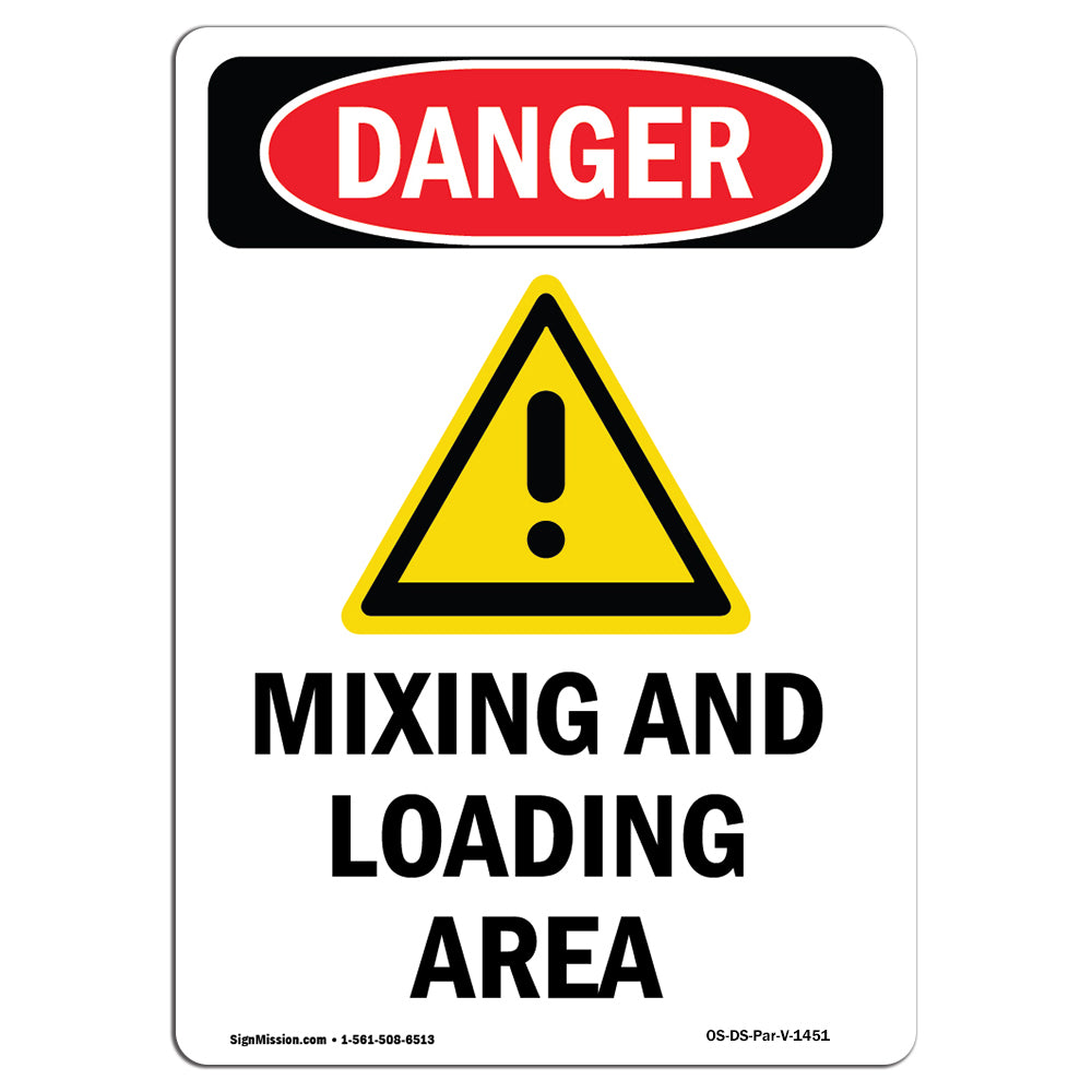 Mixing And Loading Area