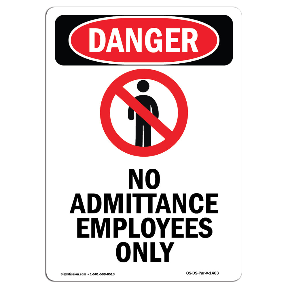 No Admittance Employees Only