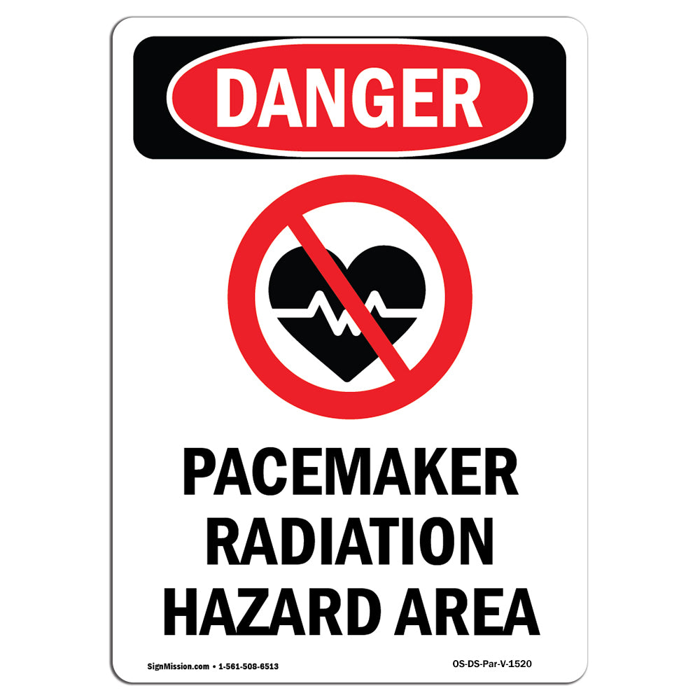 Pacemaker Radiation Hazard Area