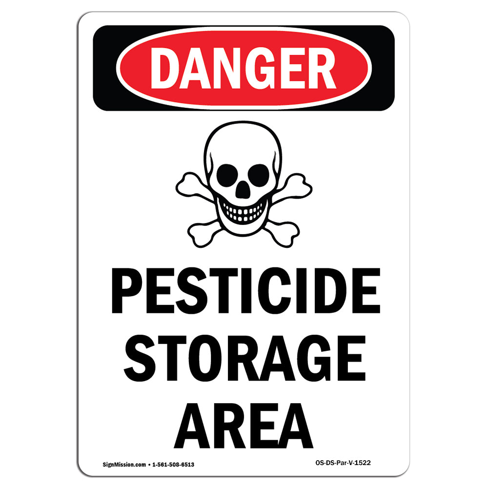 Pesticide Storage Area