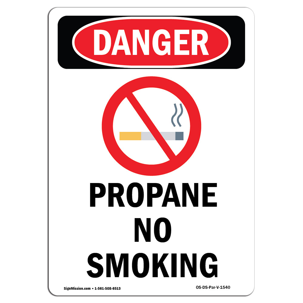 Propane No Smoking