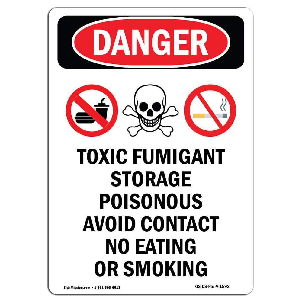 Toxic Fumigant Storage Poisonous