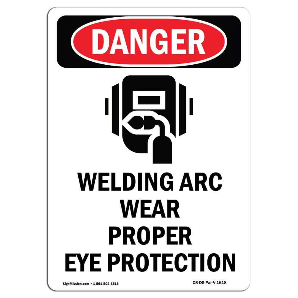 Welding Arc Wear Proper Eye Protection