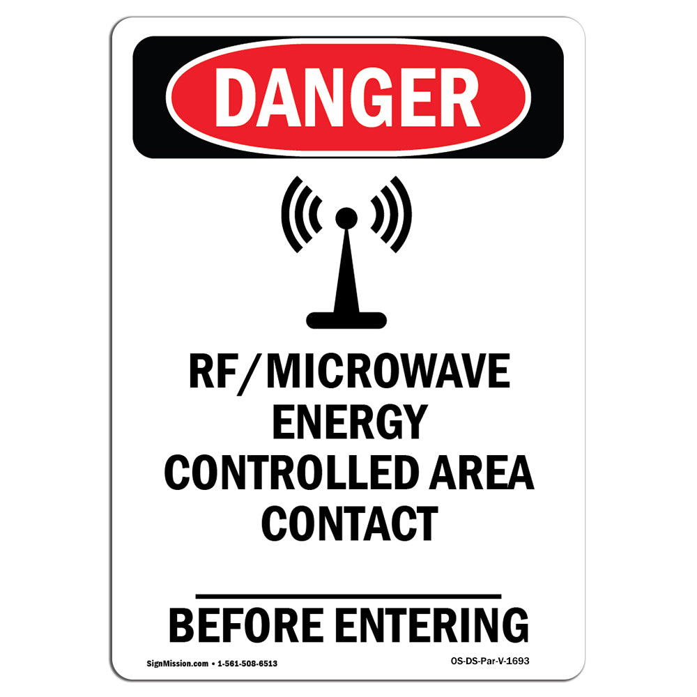 Rf Microwave Energy Controlled Area Custom
