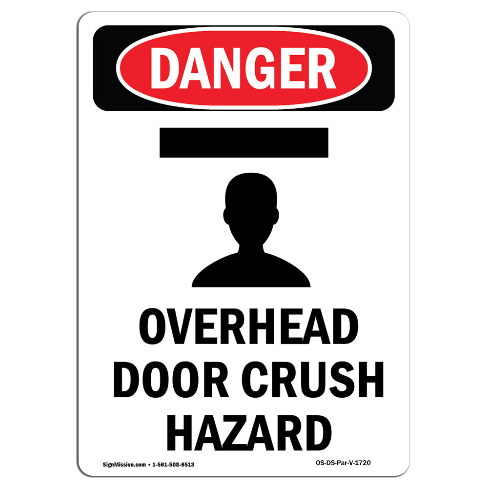 Overhead Door Crush Hazard