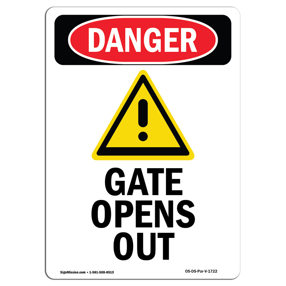 Gate Opens Out