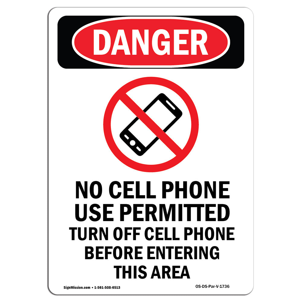 No Cell Phone Use In Area