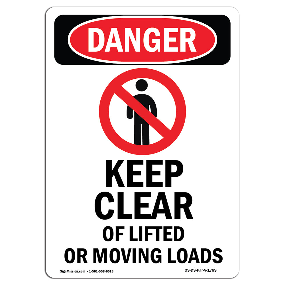 Keep Clear Of Lifted Or Moving Loads