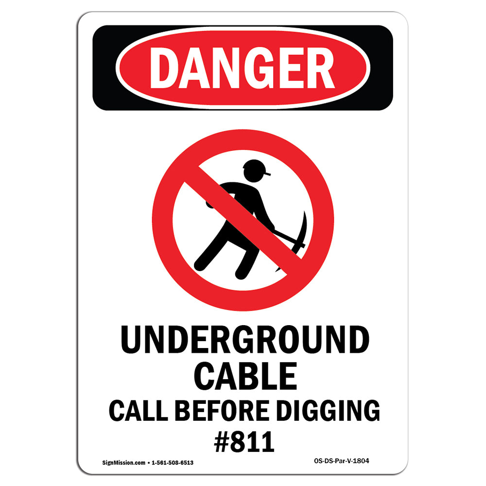 Underground Cable Call Before Digging #811