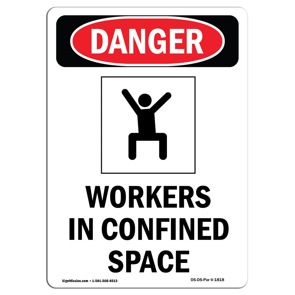 Worker In Confined Space