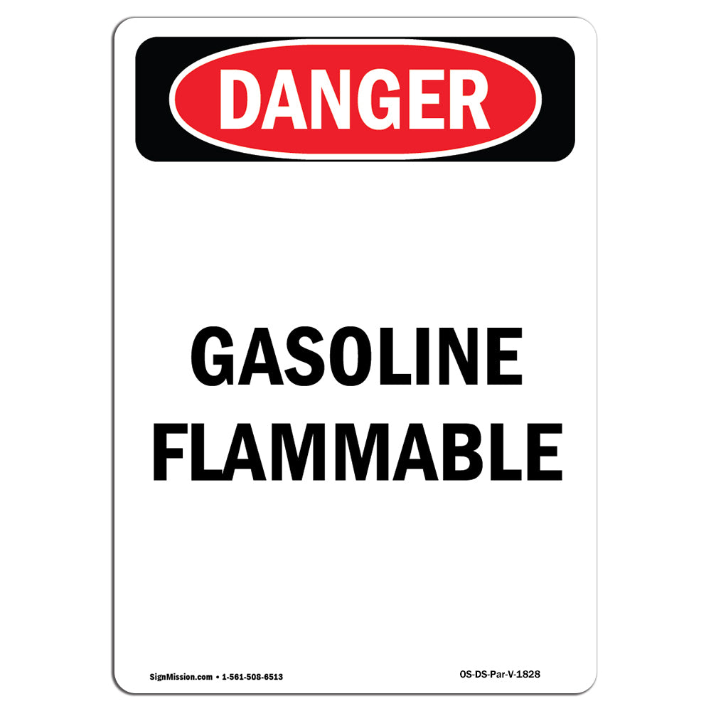Gasoline Flammable