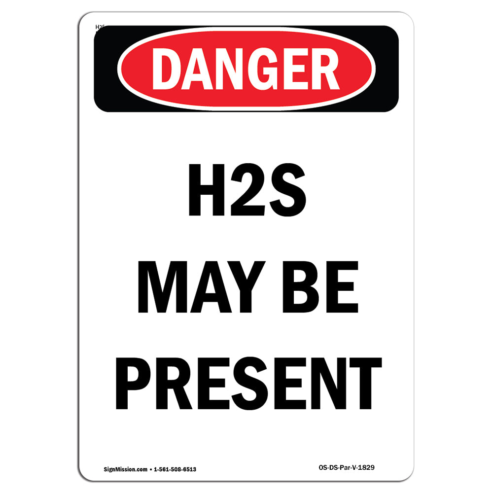 H2S May Be Present