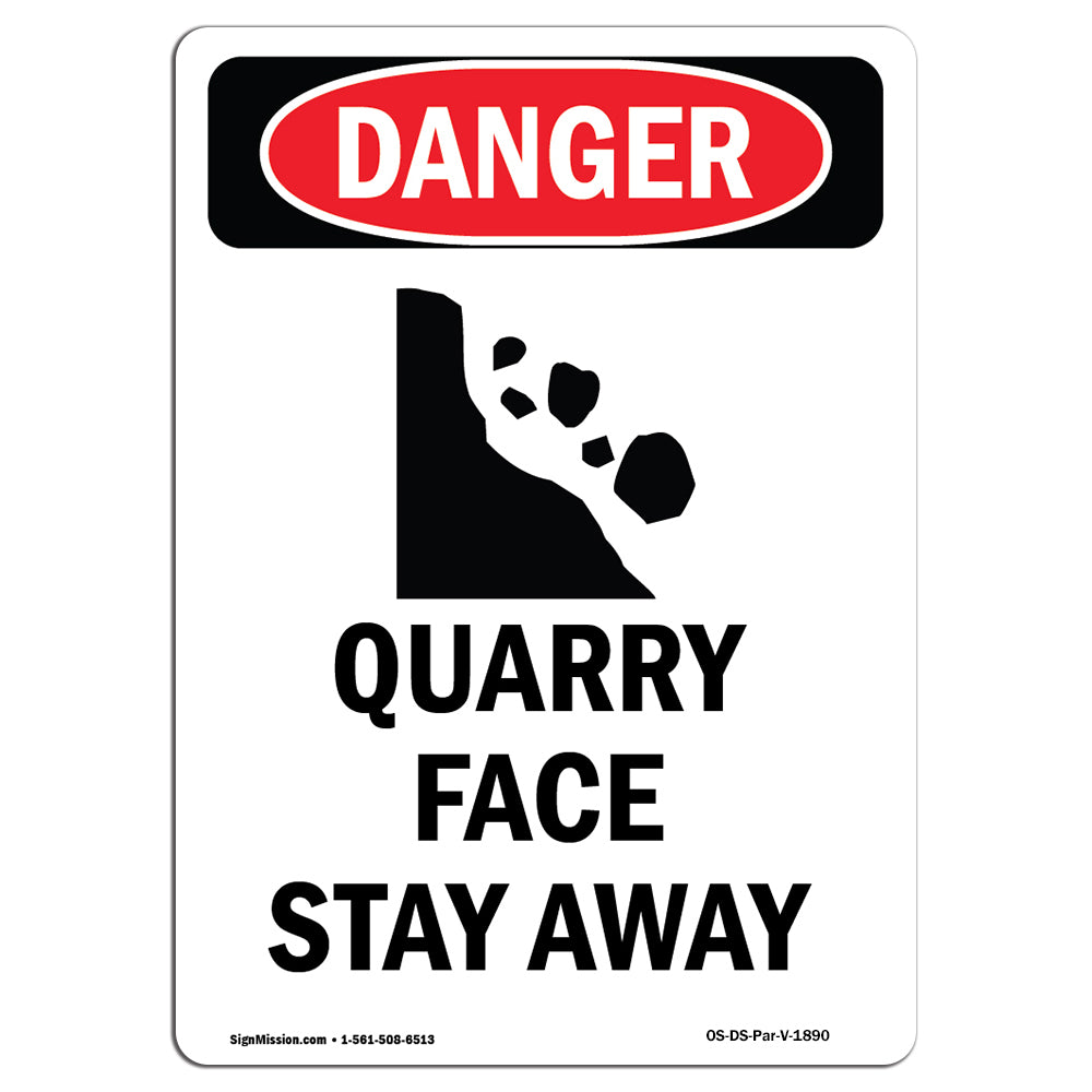 Quarry Face Stay Away