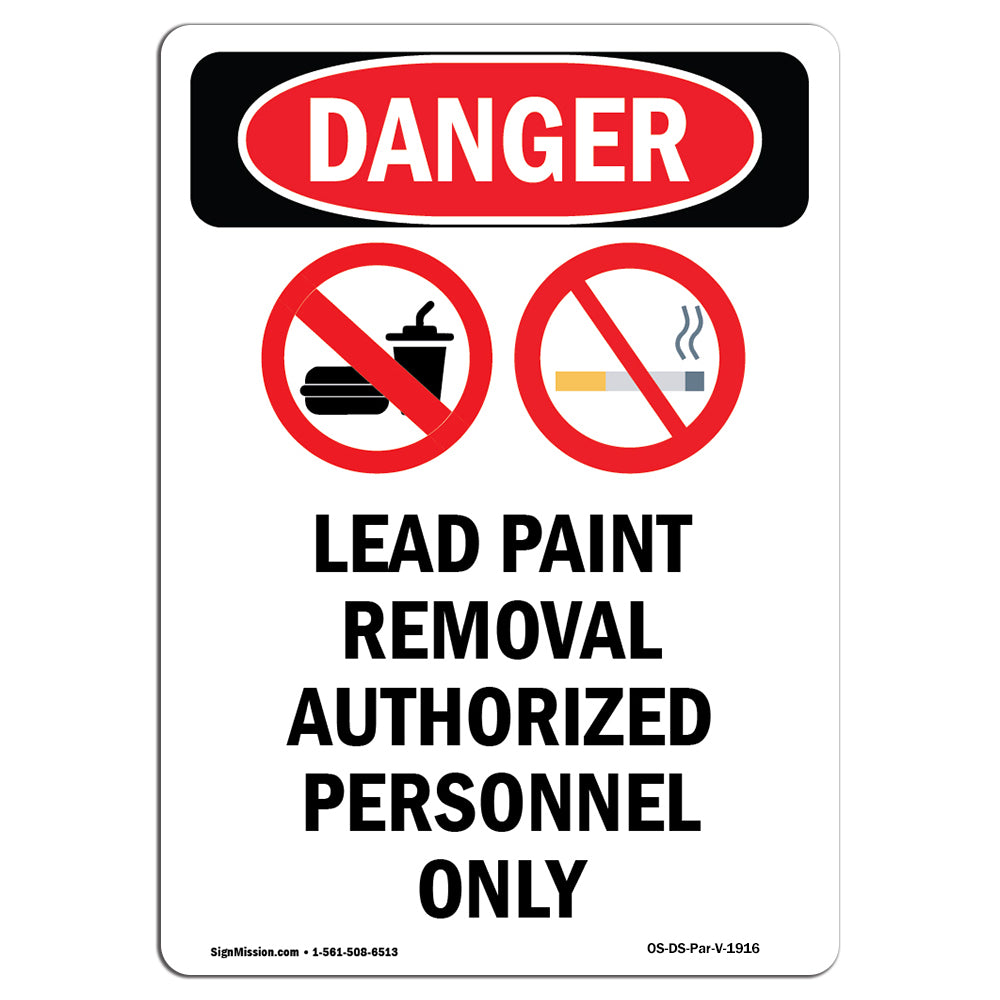 Lead Paint Removal Authorized