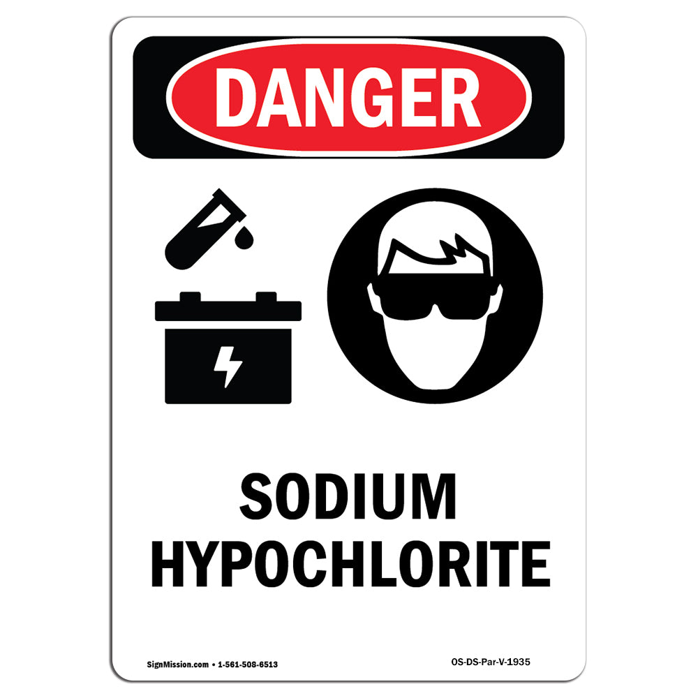Portrait Sodium Hypochlorite