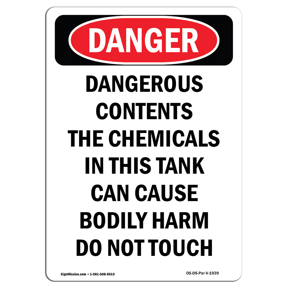 Dangerous Contents The Chemicals