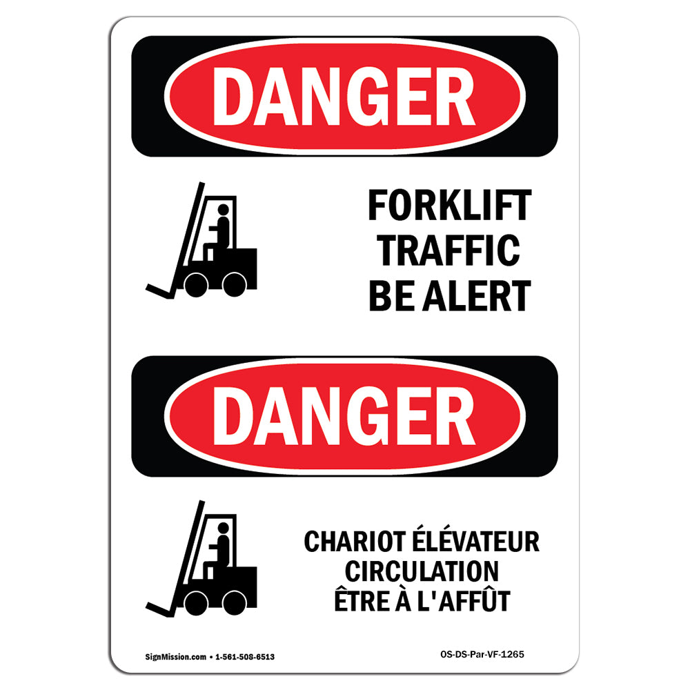 Forklift Traffic Be Alert
