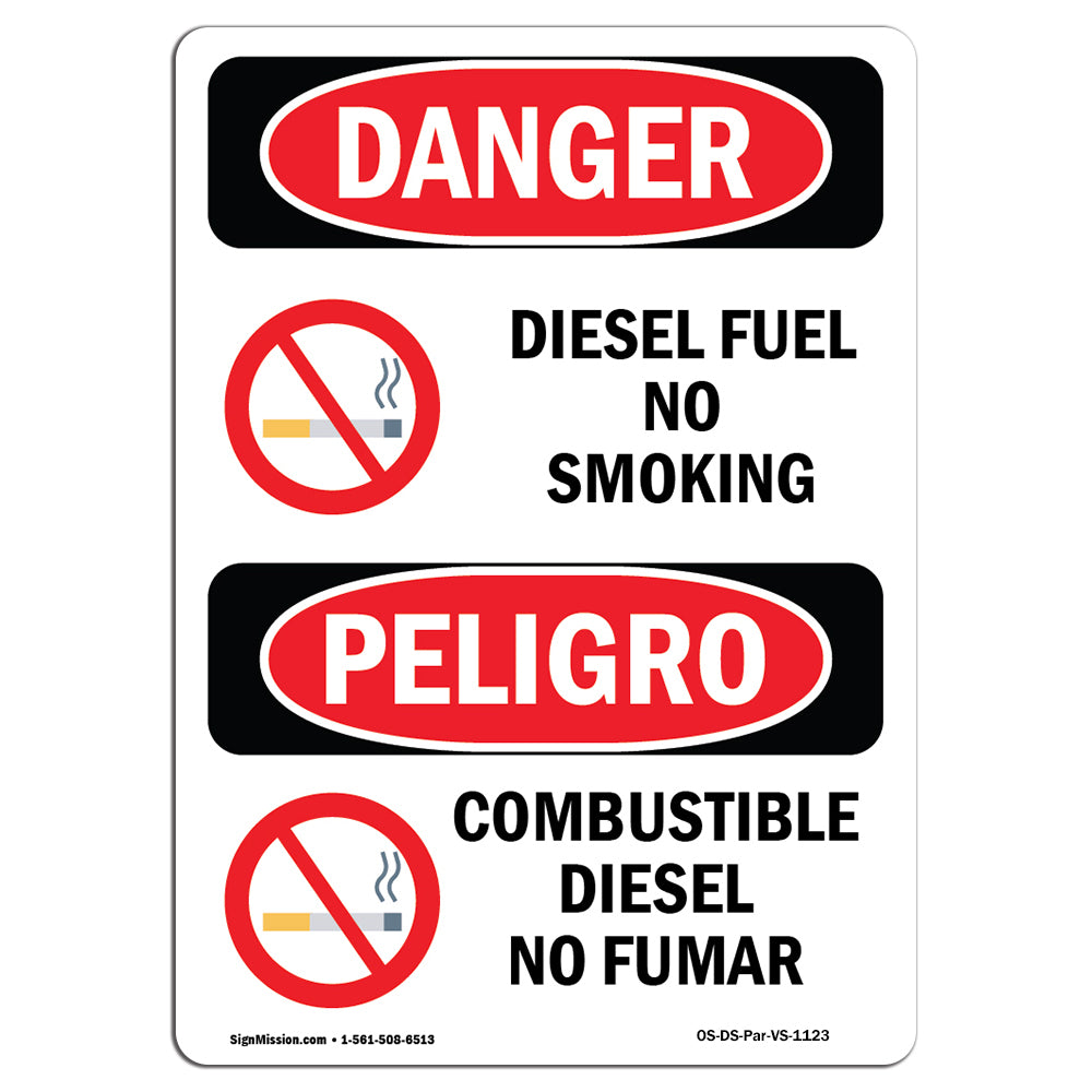 Diesel Fuel No Smoking