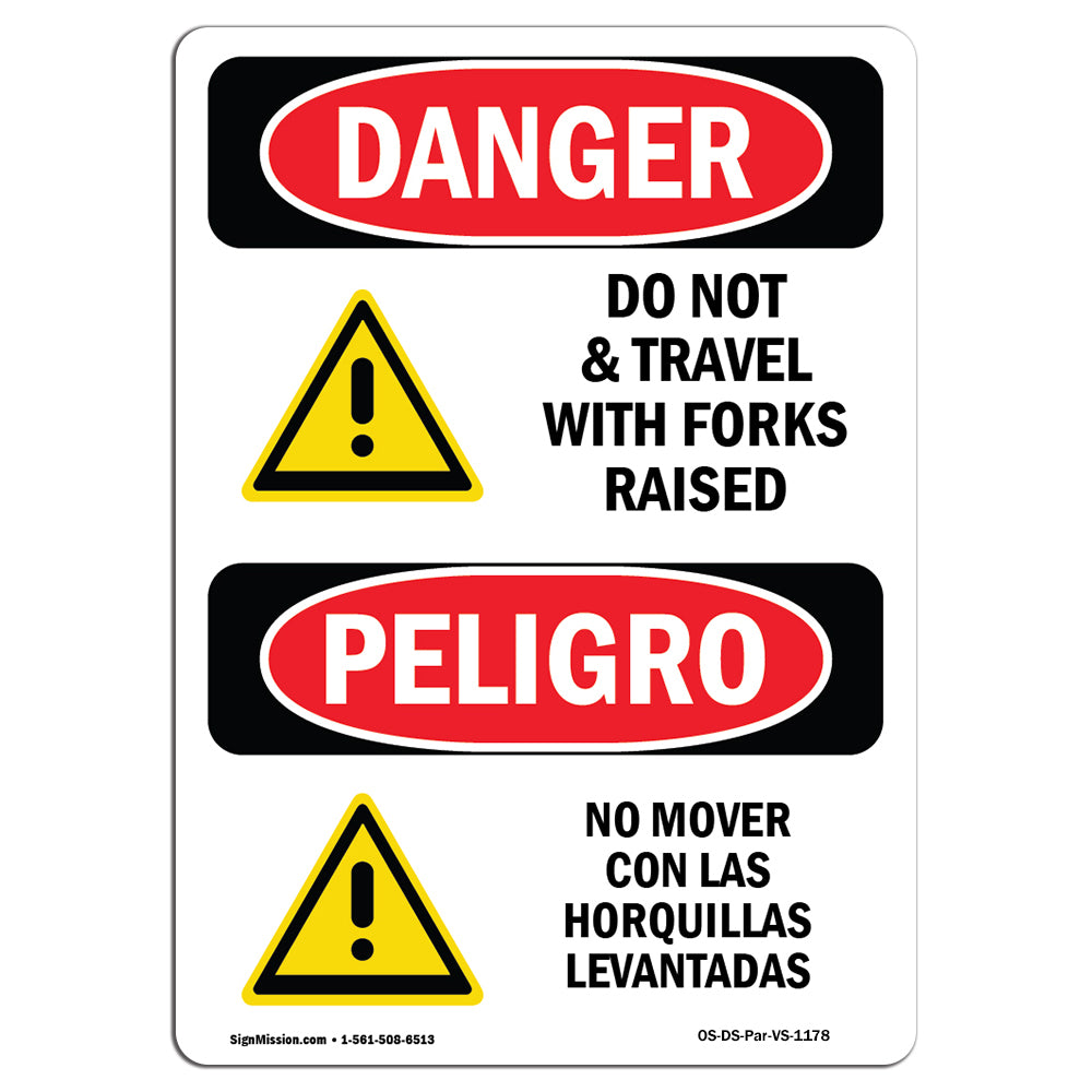 Do Not Travel With Forks Raised