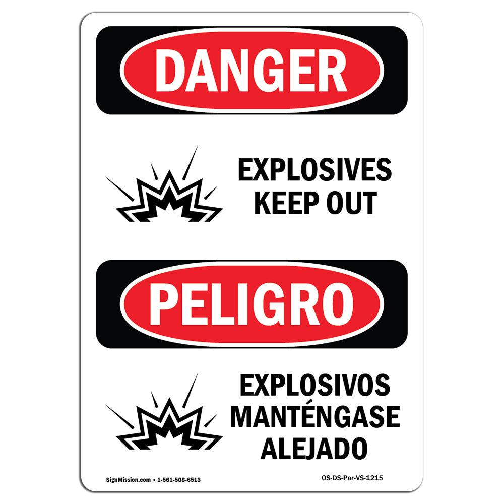 Explosives Keep Out