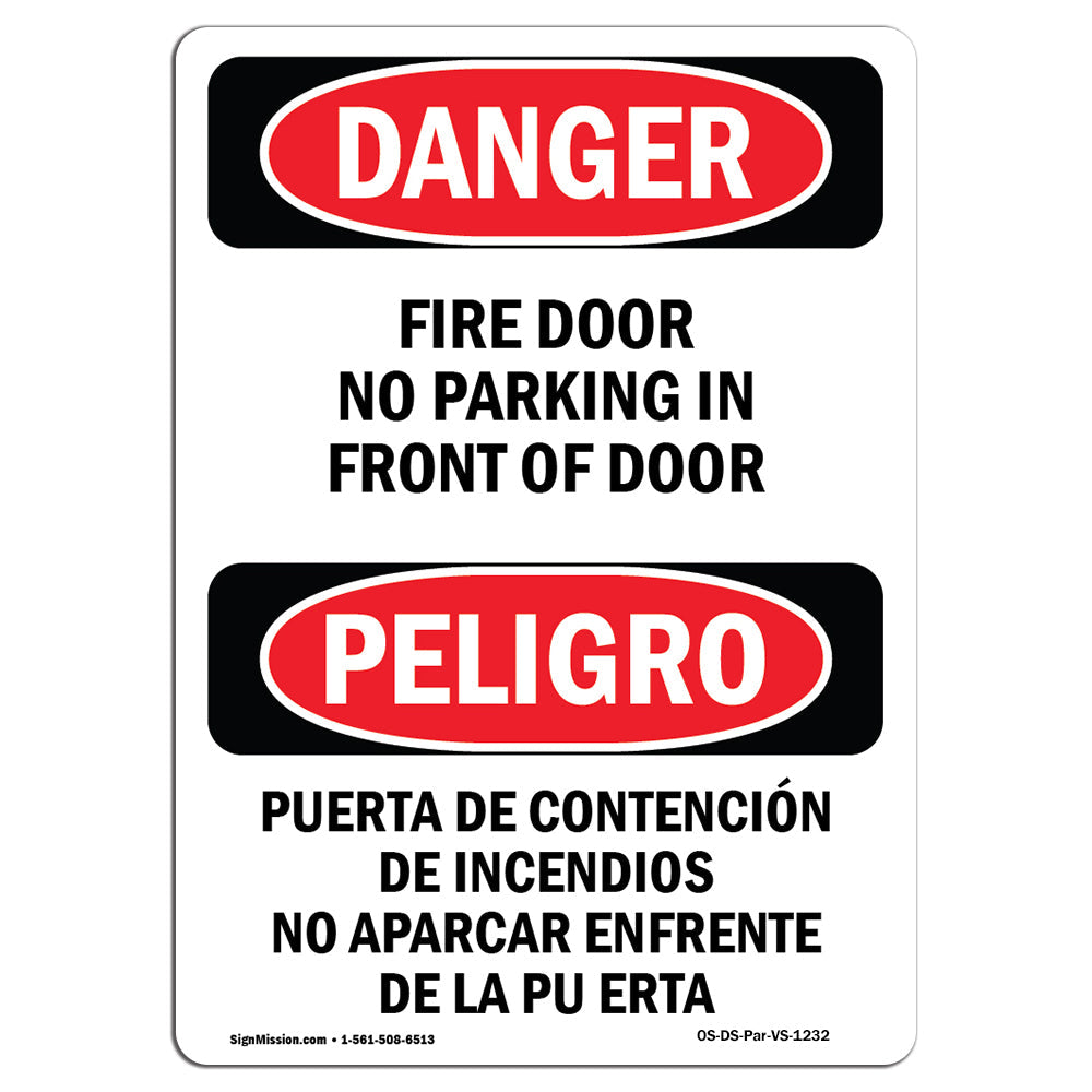 Fire Door No Parking In Front Of Door