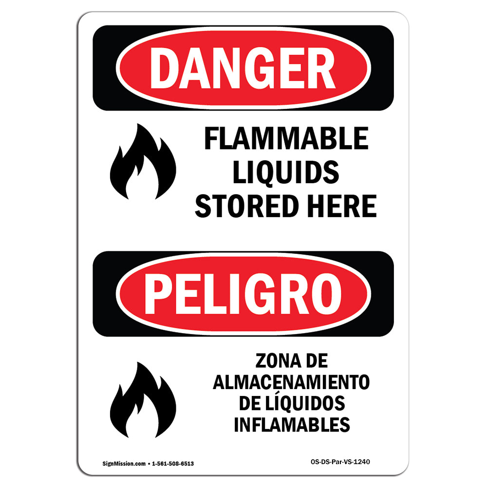 Flammable Liquids Stored Here