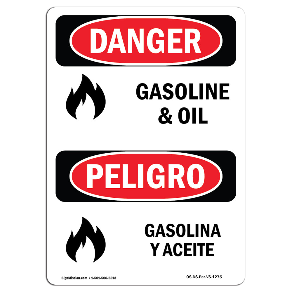 Gasoline And Oil