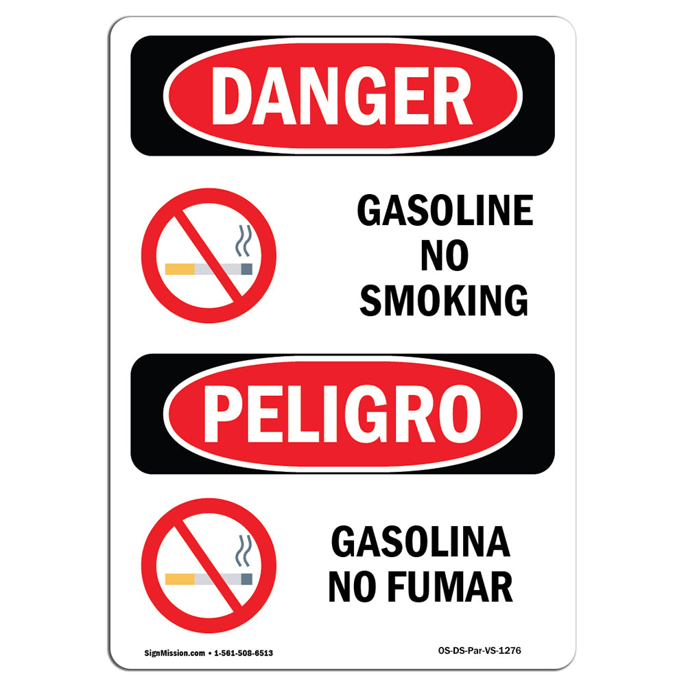 Gasoline No Smoking