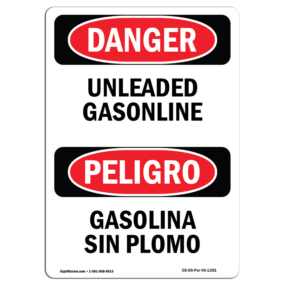 Portrait Unleaded Gasoline