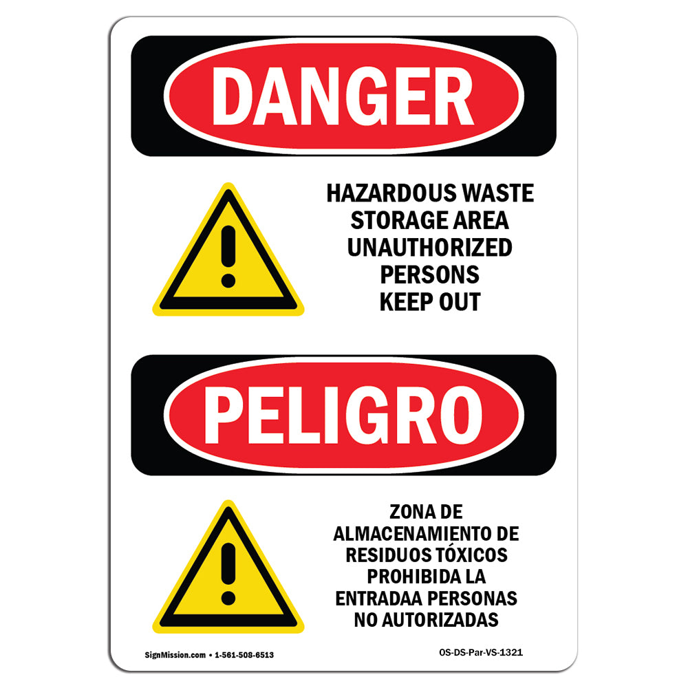 Hazardous Waste Storage Area