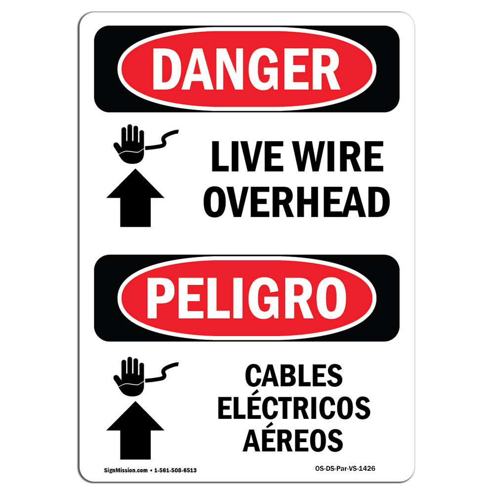 Live Wire Overhead