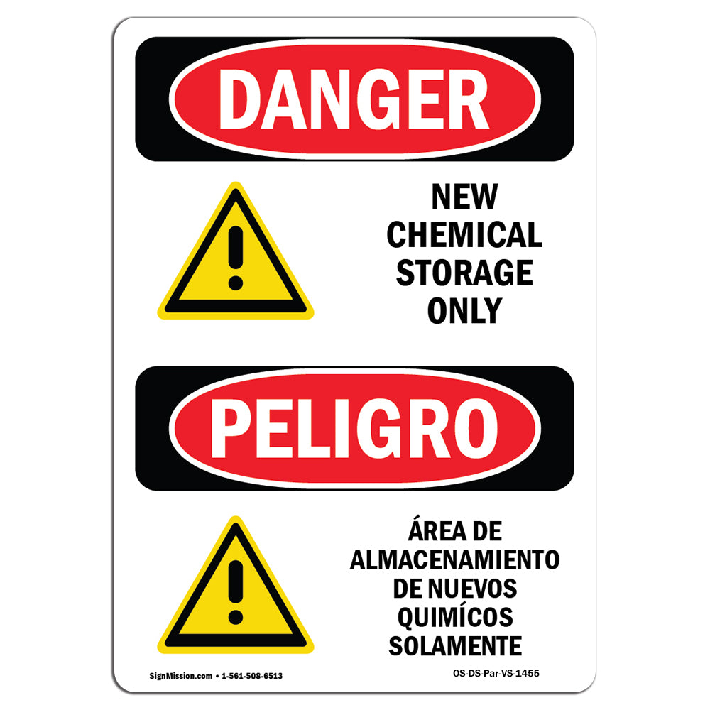 New Chemical Storage Only