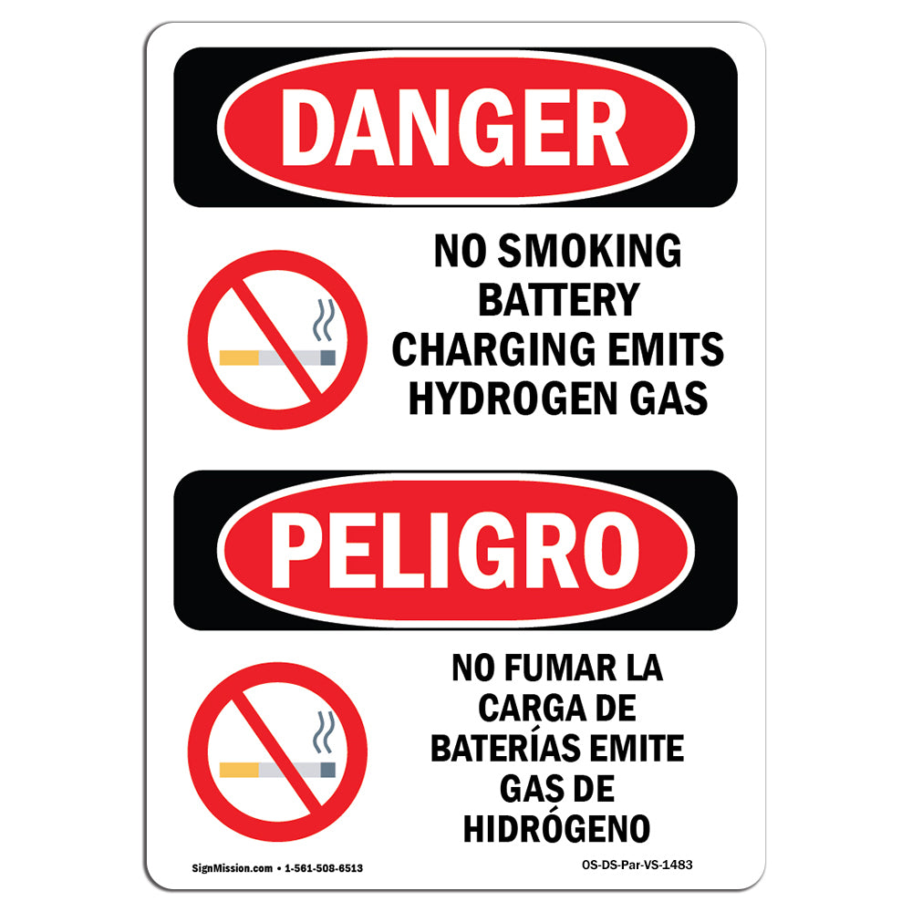 No Smoking Battery Charging Area
